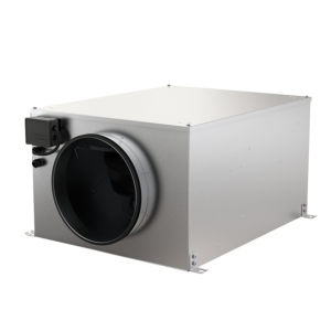Systemair KVK Slim Acoustic Box Fan EC