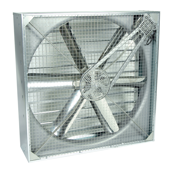 HV Wall Mounted Belt Drive Fan 1250mm 230V 1.1kW Hydor