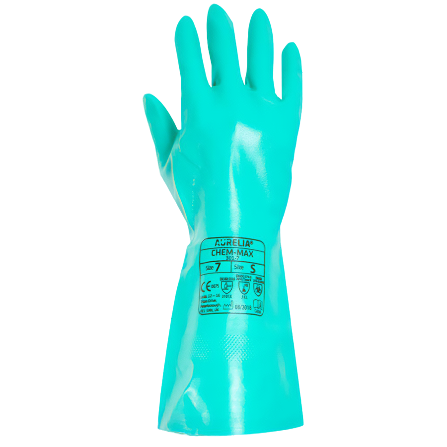 Nitrile_Chemical_Gauntlet_Flock_Lined_(Green)_01